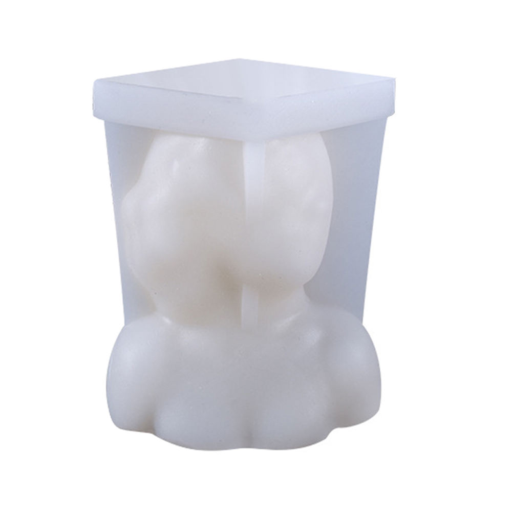 Diy Silikon-kerzenform, 3d-silikonform Zum Kerzengießen, Kerzenherstellungsform, Silikonform In Frauenform
