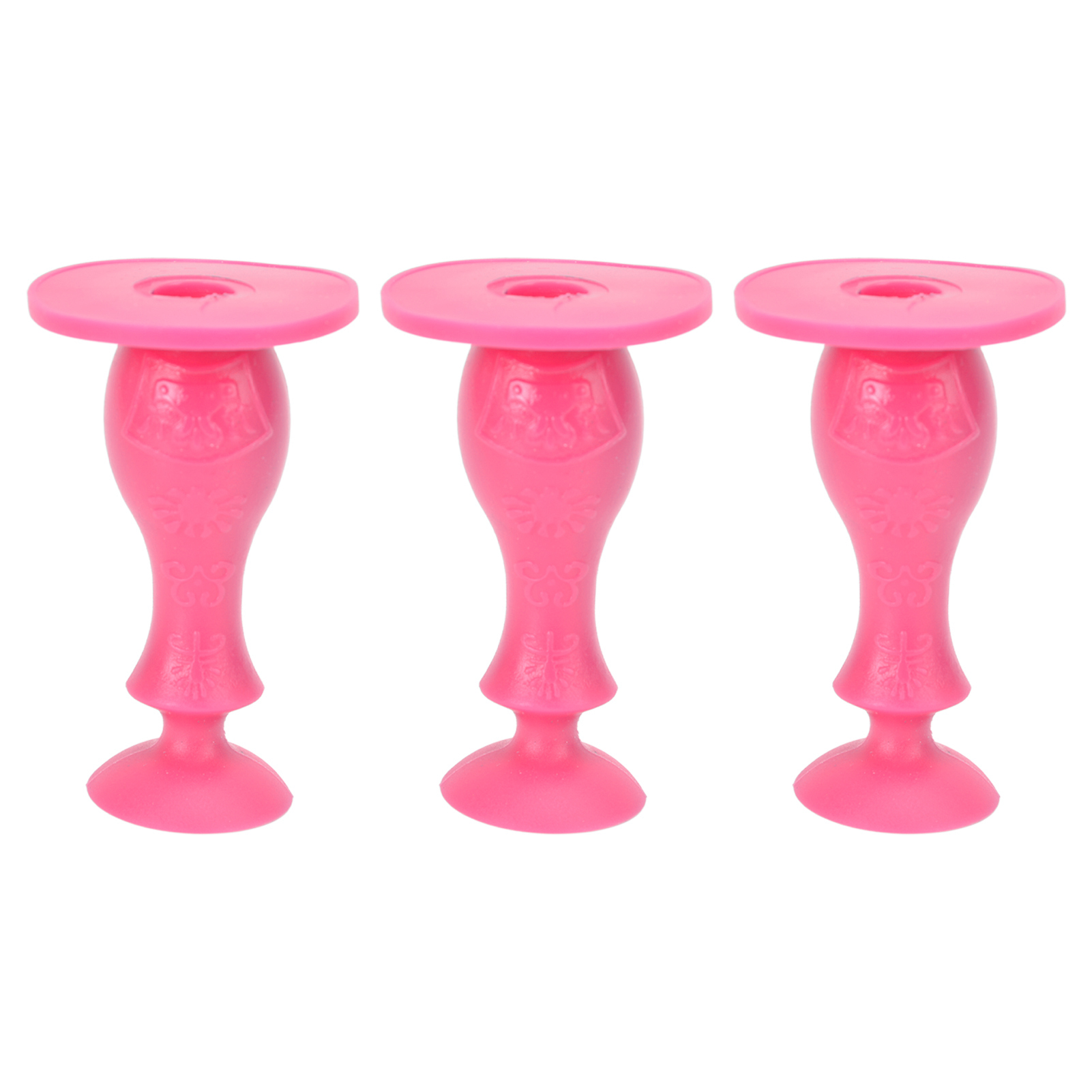 3er-pack Türstopper Für Frontlader-waschmaschinen, Türhalterung Aus Gummi Für Den Familiengebrauch, Rosa