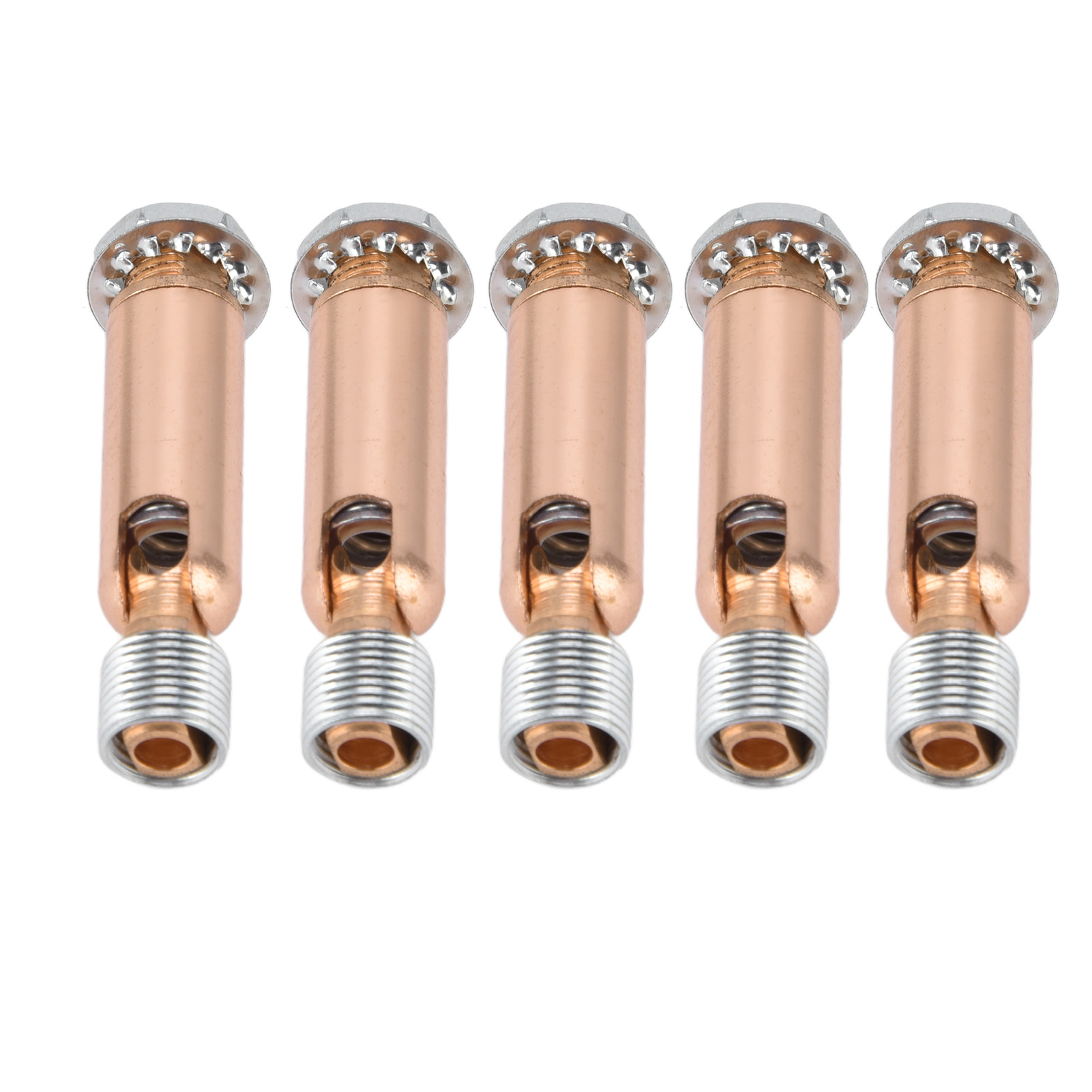 Stück M10 Schrägdeckenadapter Für Deckenleuchten, Pendelleuchten, Kronleuchter, Schienenaufhängung, Zubehör, M10 Außenzahnradlenkgelenk, Roségold