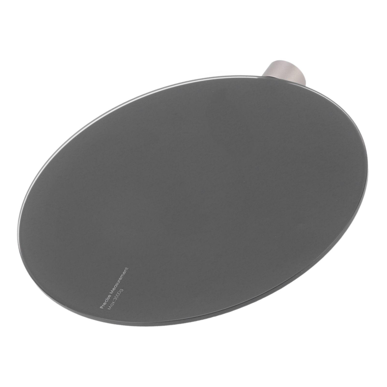 Schwarze Smarte Küchenwaage, Kleine Präzisionswaage Zum Backen Und Für Lebensmittel, Mit Led-hintergrundbeleuchtetem Display.