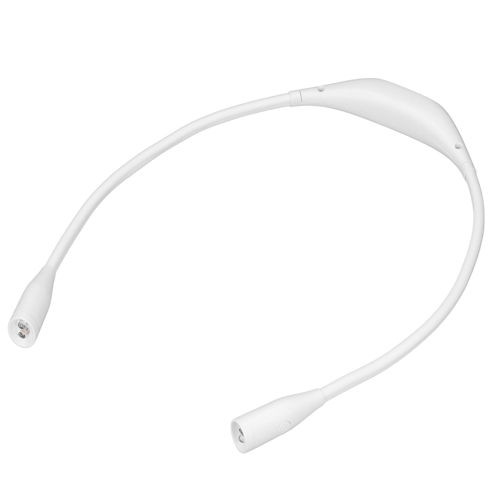 Wiederaufladbare Nackenleuchte Mit Usb-anschluss, 3 Helligkeitsstufen, 360° Flexible Led-nackenlampe Zum Lesen, Laufen Und Reparieren, Schwarz