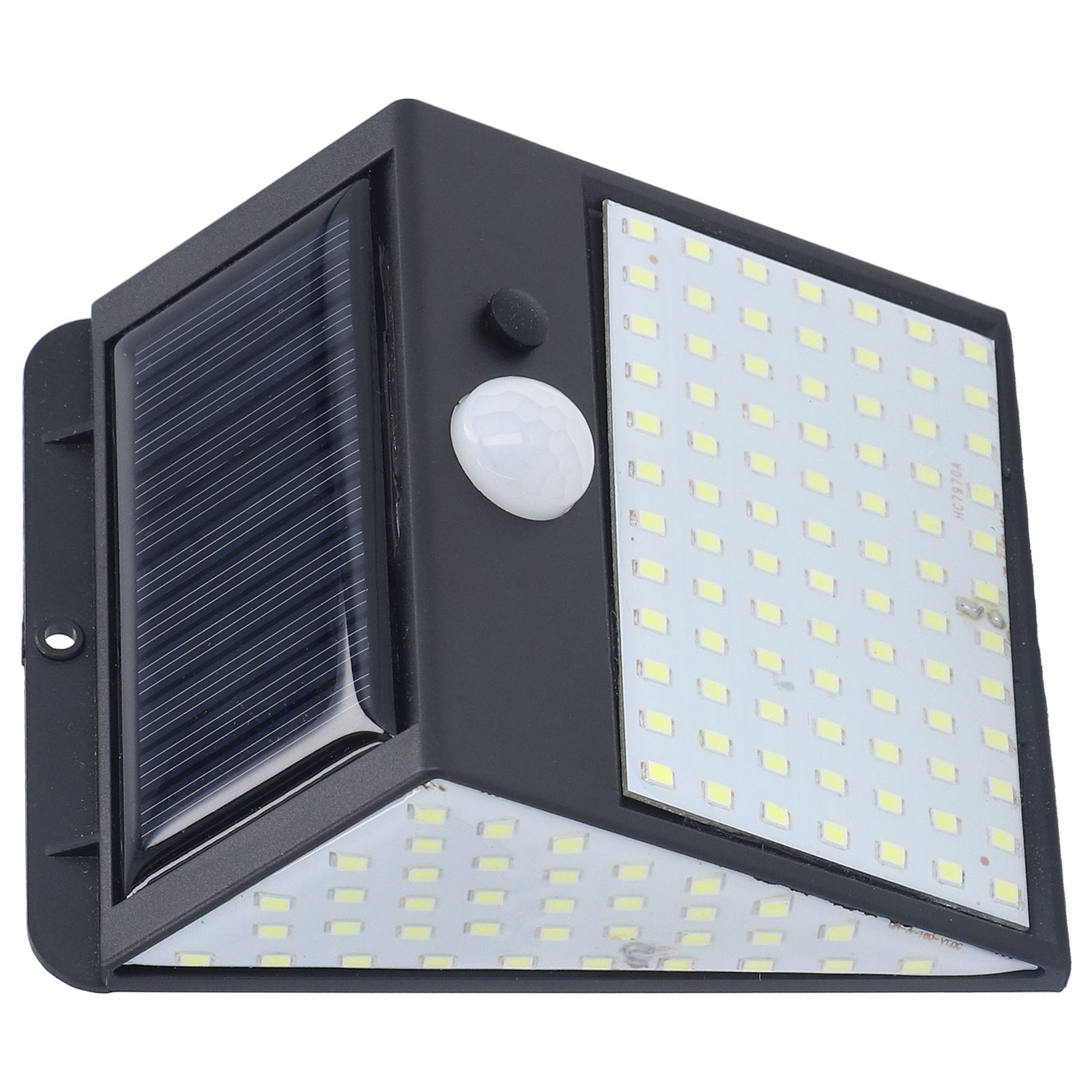Weiße Led-solarleuchte, Hochempfindlicher Bewegungsmelder, Schutzart Ip65, Kabellos, Außenbeleuchtung Für Mehr Sicherheit
