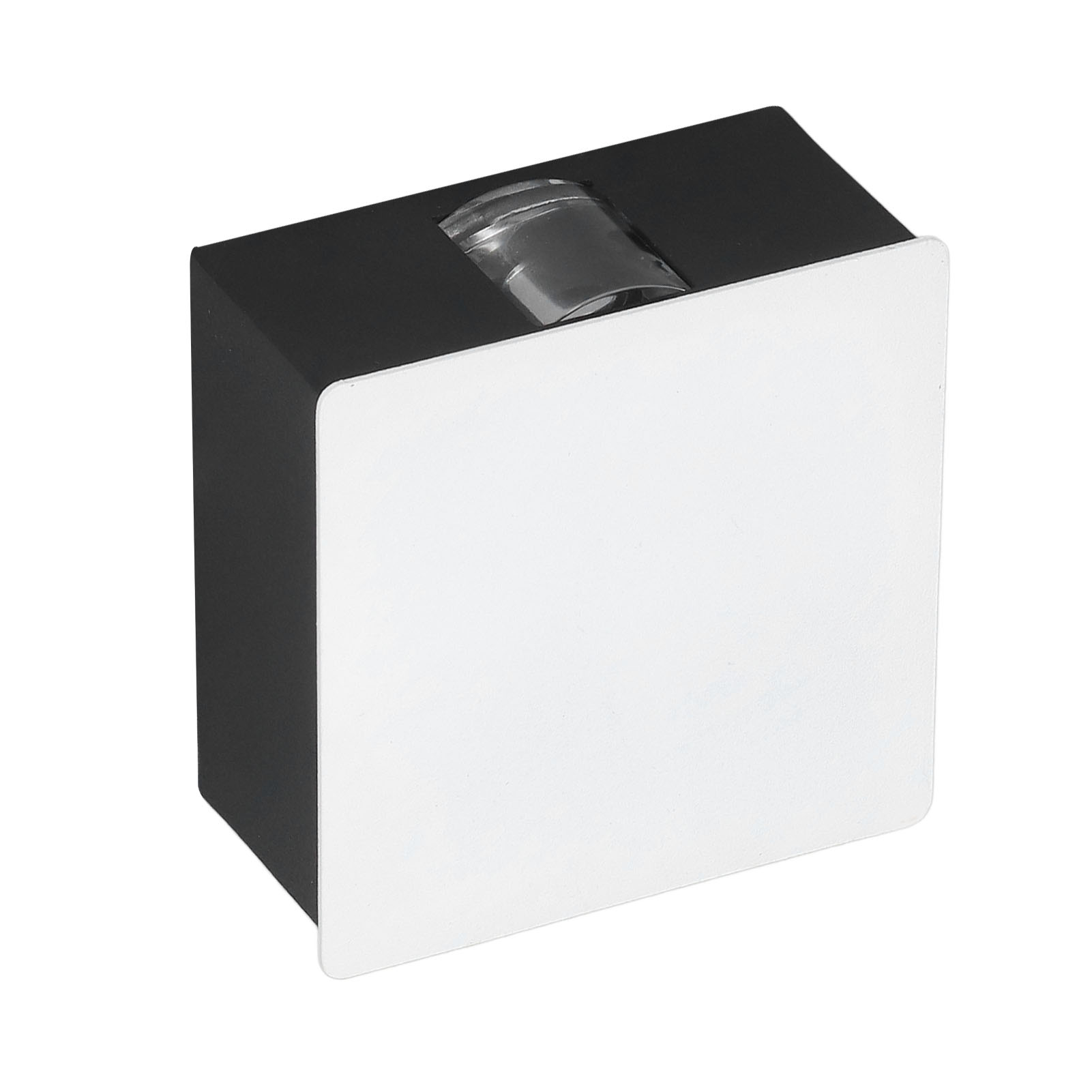 Wandleuchte Square Beam, Retro-design, Warmes Licht, 3 W, Einseitige Led-beleuchtung, Ac 85–265 V, Für Hotels, Weißes Gehäuse