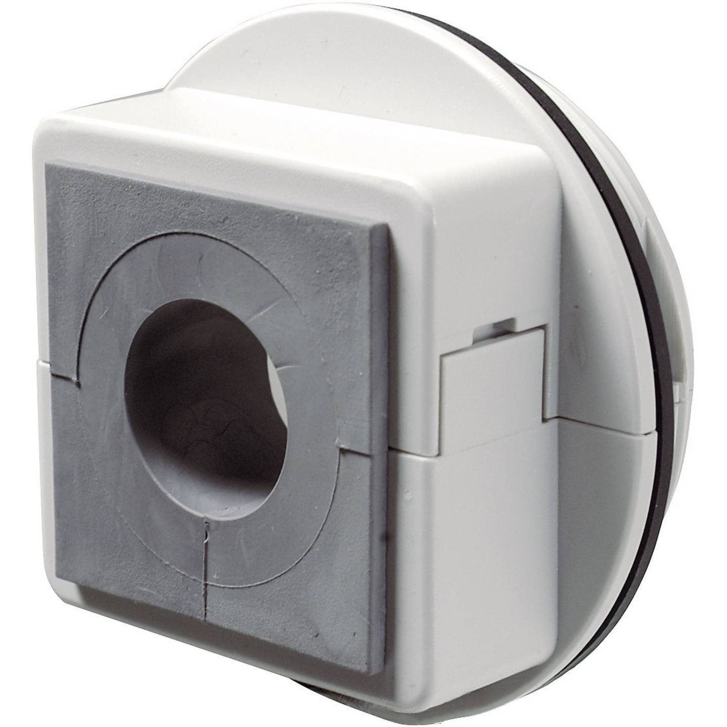 [gebraucht] B-ware Icotek Kabeldurchführung Kvt 63/1 Teilbar Grau 1 Stück M63 14mm Für Tülle