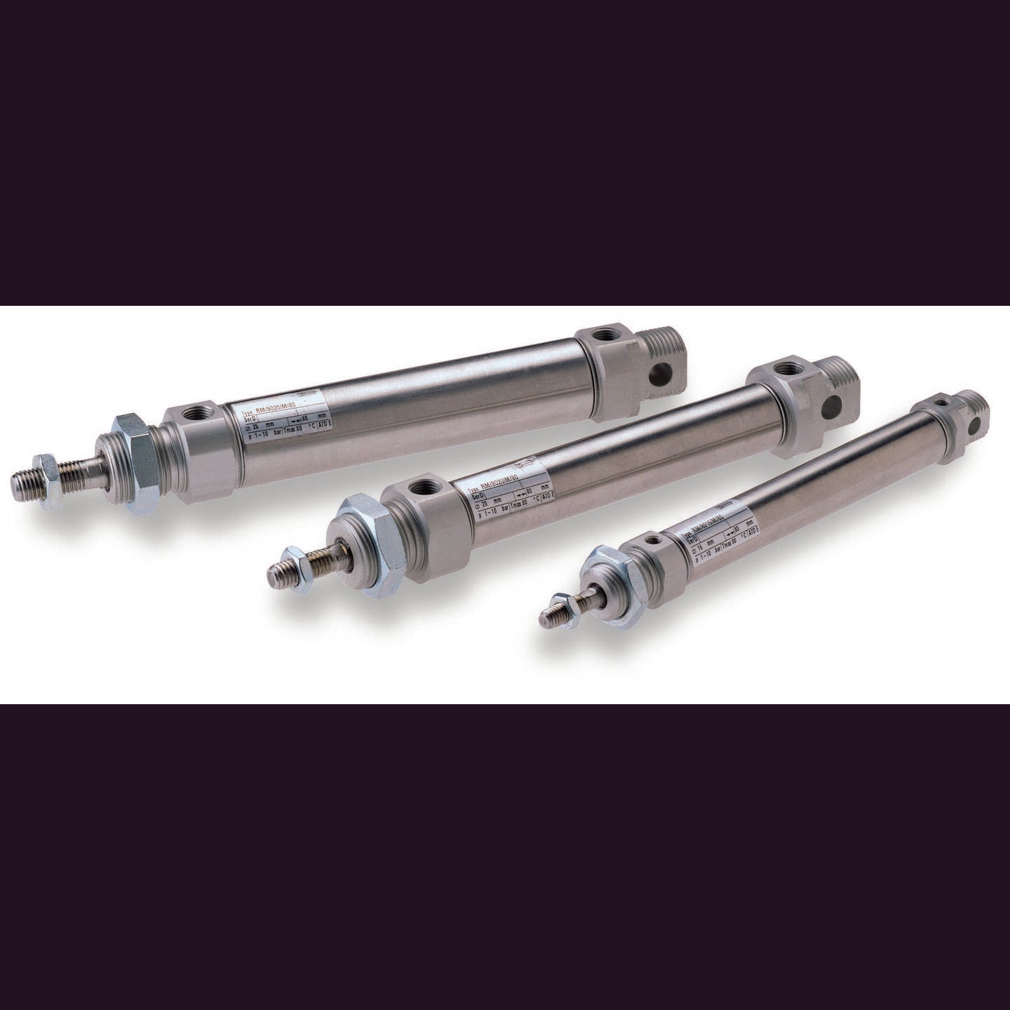 [gebraucht] B-ware Imi Norgren Rundzylinder 25mm Hub 160mm Doppeltwirkend Heizkörper Effizient 1