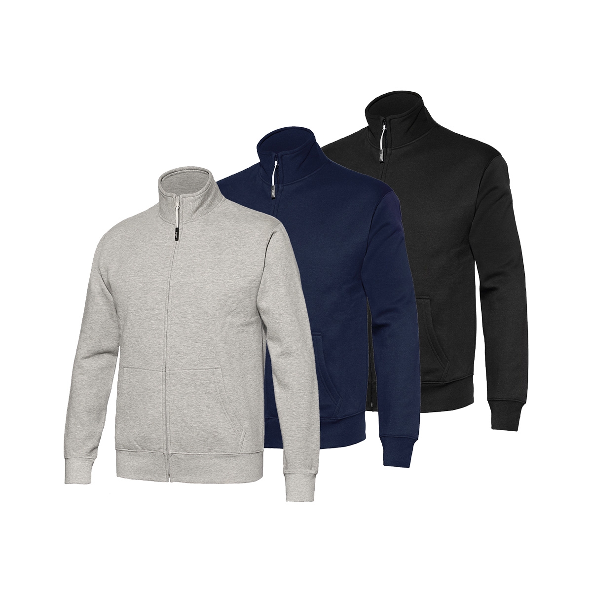 Pelmo 04822 Arbeitssweatshirt - L - Grau - Industrial Starter