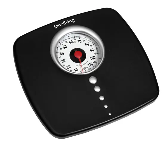 Mechanische Personenwaage 120 Kg Mit Rutschfester Plattform