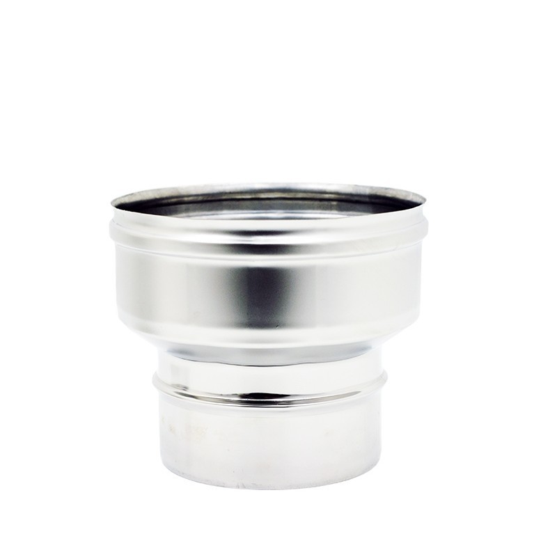 Erweiterungsstück Edelstahl Aisi 304 M100 Auf F120, 0,6 Mm Dick