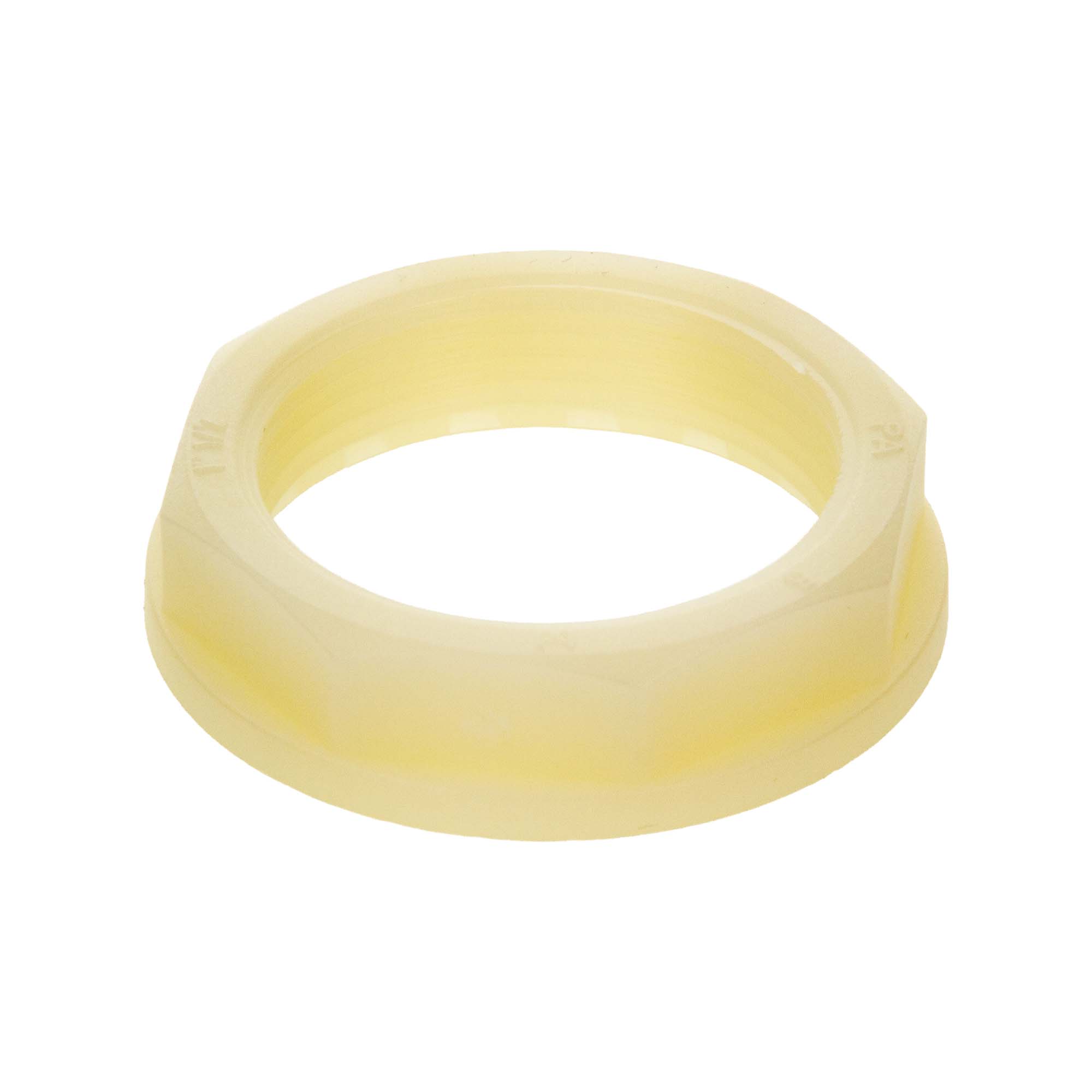 Tecuro Gegenmutter Mit 1 1/2 Zoll Innengewinde, Pa (nylon 66), Natur
