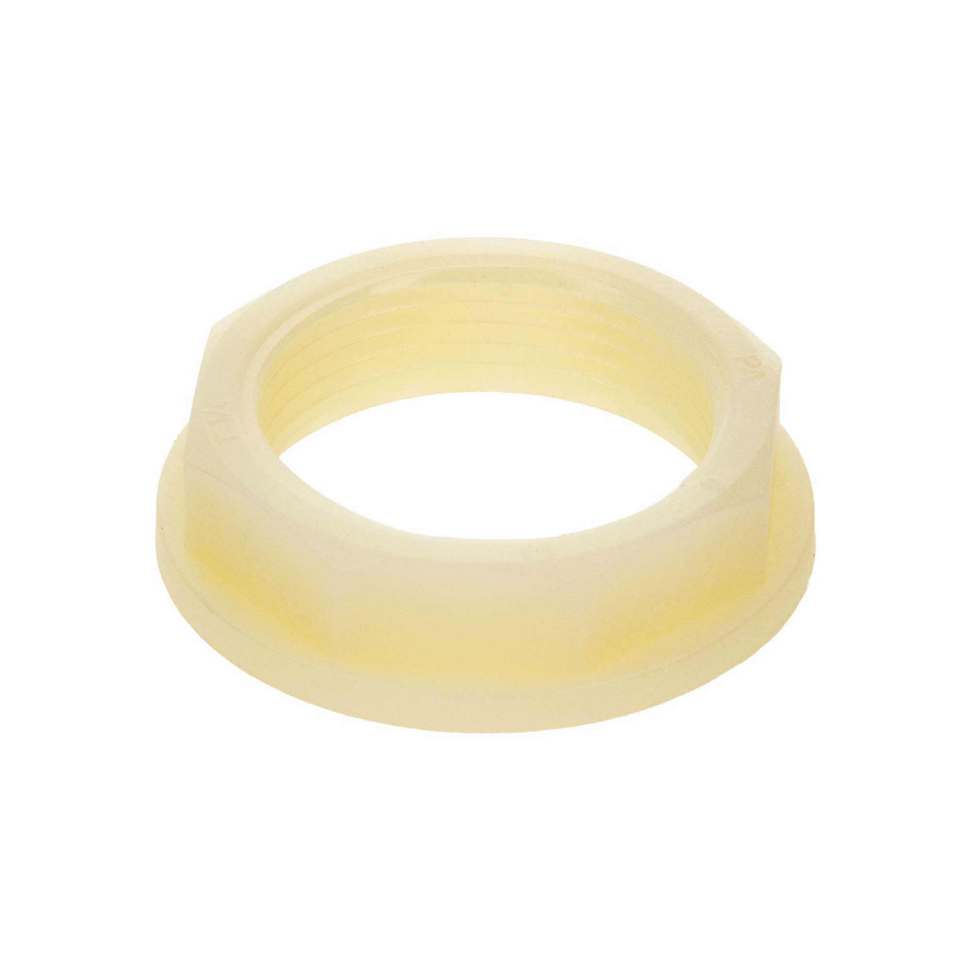 Tecuro Gegenmutter Mit 1 1/4 Zoll Innengewinde, Pa (nylon 66), Natur