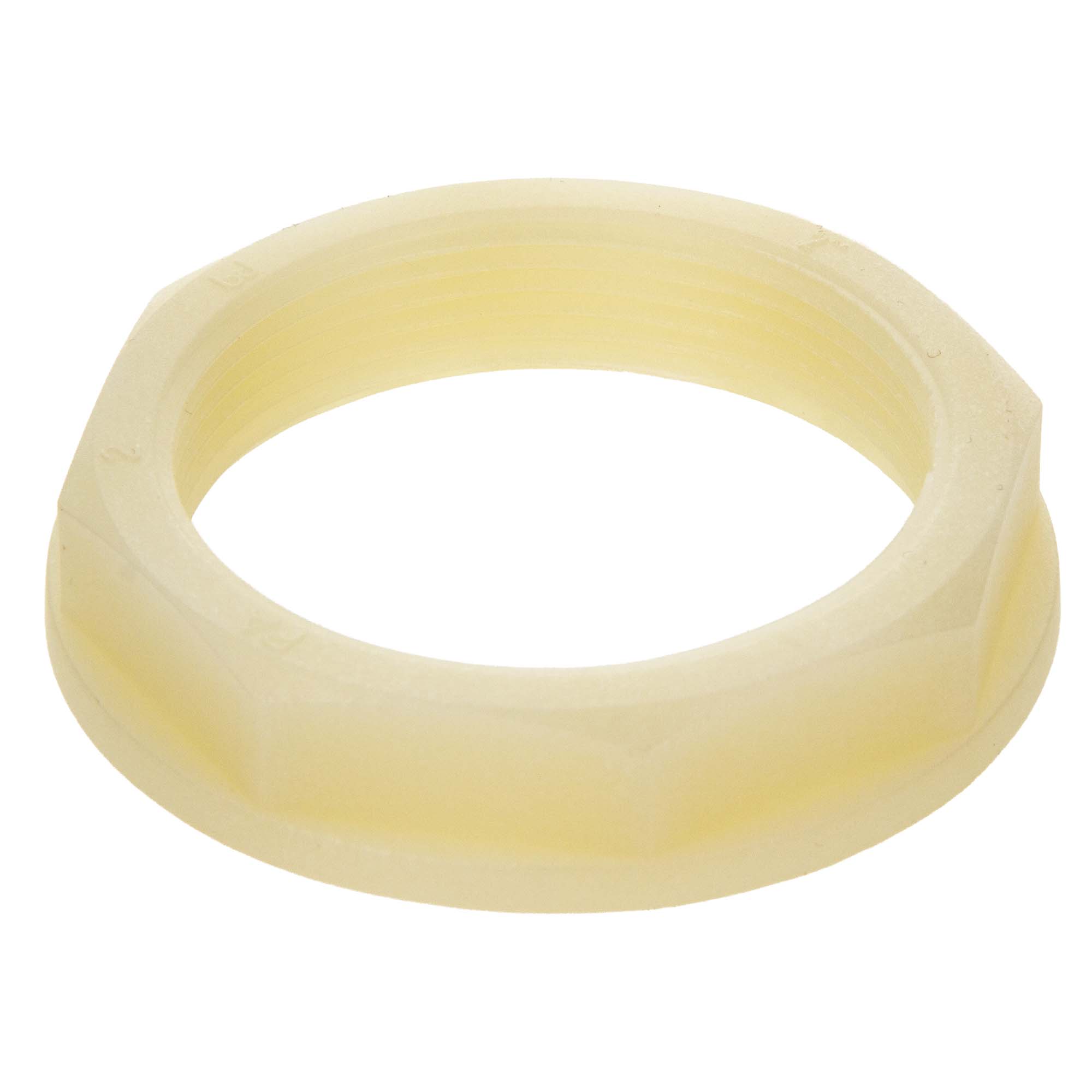 Tecuro Gegenmutter Mit 2 Zoll Innengewinde, Pa (nylon 66), Natur