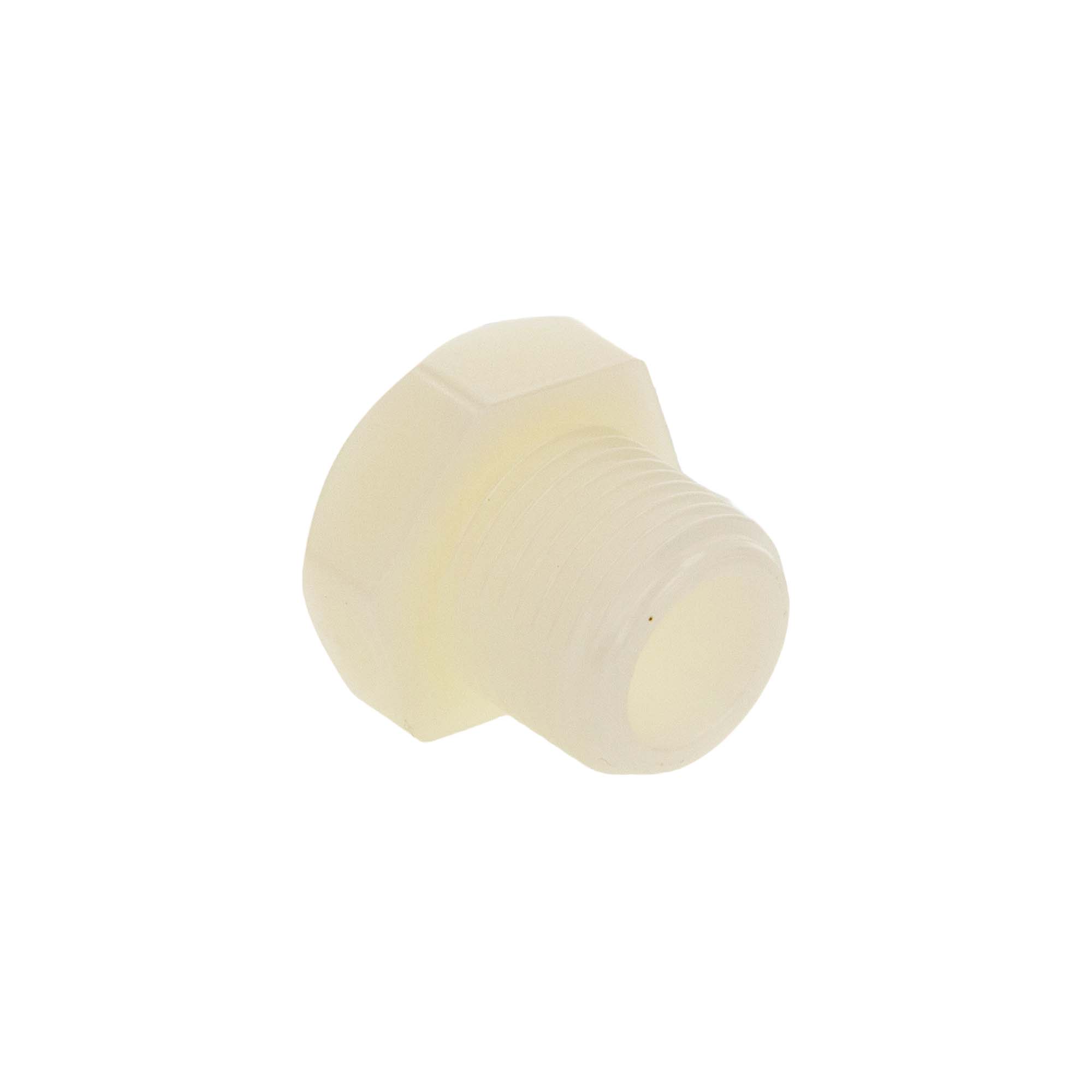 Tecuro Stopfen Mit 3/8 Zoll Außengewinde, Pa (nylon 66), Natur