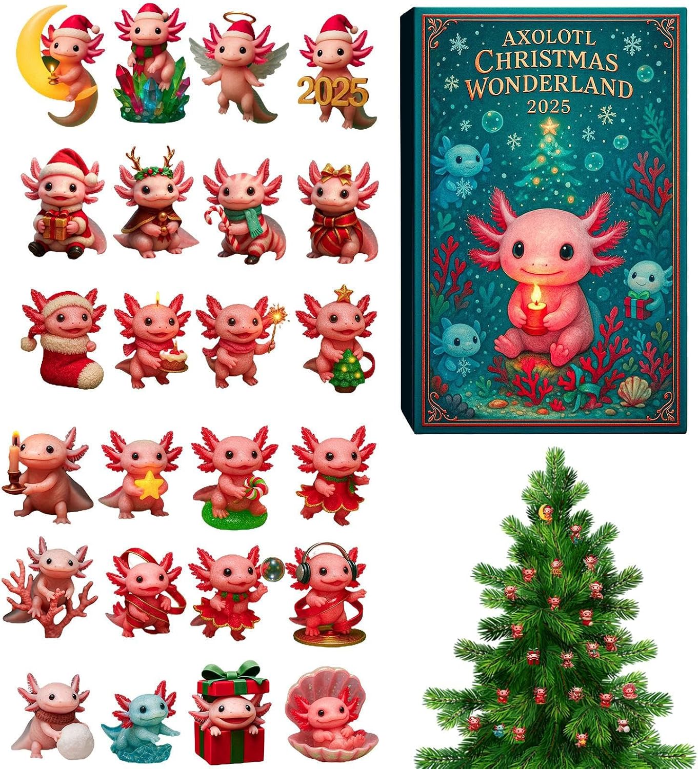 2d-adventskalender Aus Acryl Für Zuhause Niedliche Weihnachtsdekoration Mit Countdown Für Teenager, Mädchen, Jungen Und Kleinkinder – Wand, Fenster, Kamin, Schlafzimmer, Wohnzimmer