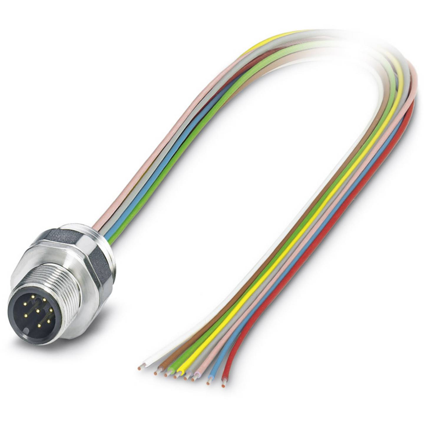 [gebraucht] B-ware Phoenix Contact Sensor-/aktor-einbausteckverbinder M12 Stecker 4-polig Ip67 0,5m