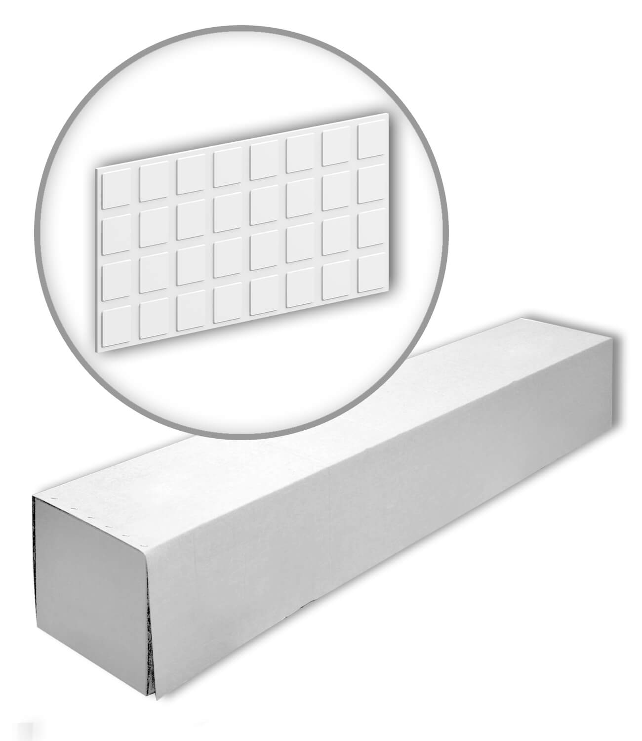 Profhome 159905-box 1 Karton Set Mit 8 3d Wandpaneelen Wandvertäfelungen Modernes Design 2,56 M2