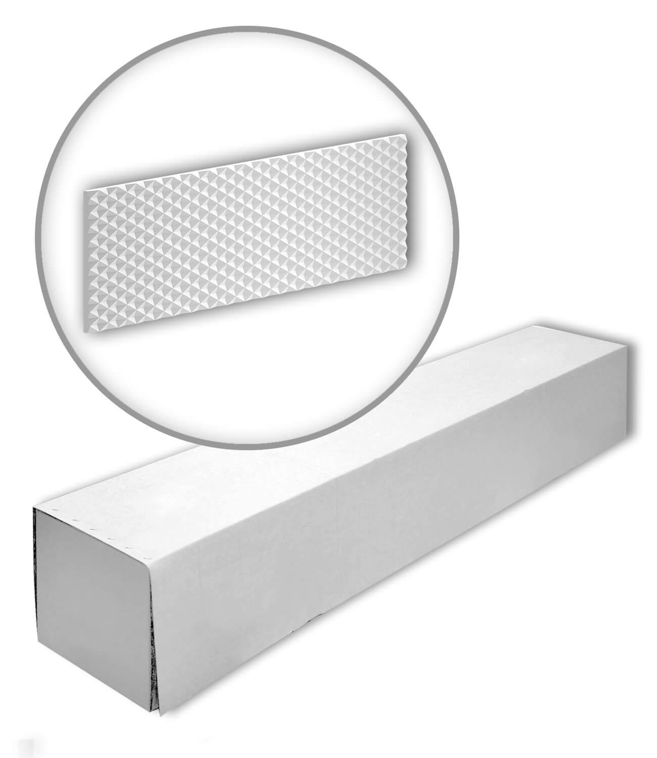 Profhome 159904-box 1 Karton Set Mit 8 3d Wandpaneelen Wandvertäfelungen Modernes Design 1,8 M2