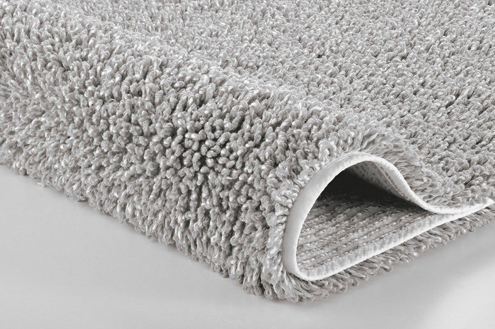 Kleine Wolke Badematte Dana, Badvorleger, Badezimmer Teppich, Höhe 25 mm, rutschhemmend beschichtet, fußbodenheizungsgeeignet, Baumwolle, Polyester, quadratisch, Badteppich, Uni Farben, quadratisch & rechteckig erhältlich Bild 3