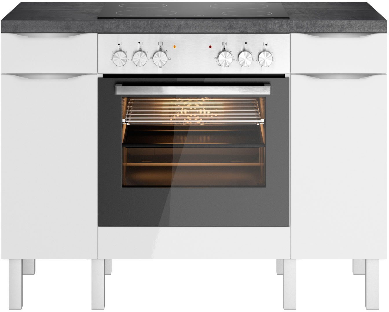 OPTIFIT Küche Lilly2, Breite 120 cm, wahlweise mit E-Geräten Bild 5