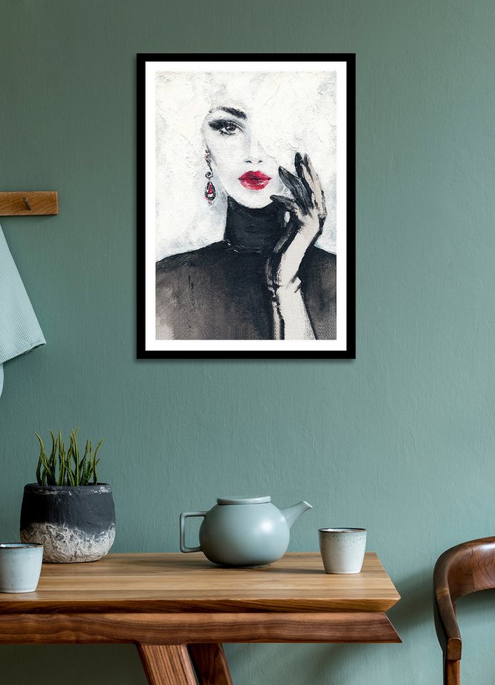 Bönninghoff Bild mit Rahmen, Fashion, Frau (1 St), BxH: 50x70 cm Bild 2