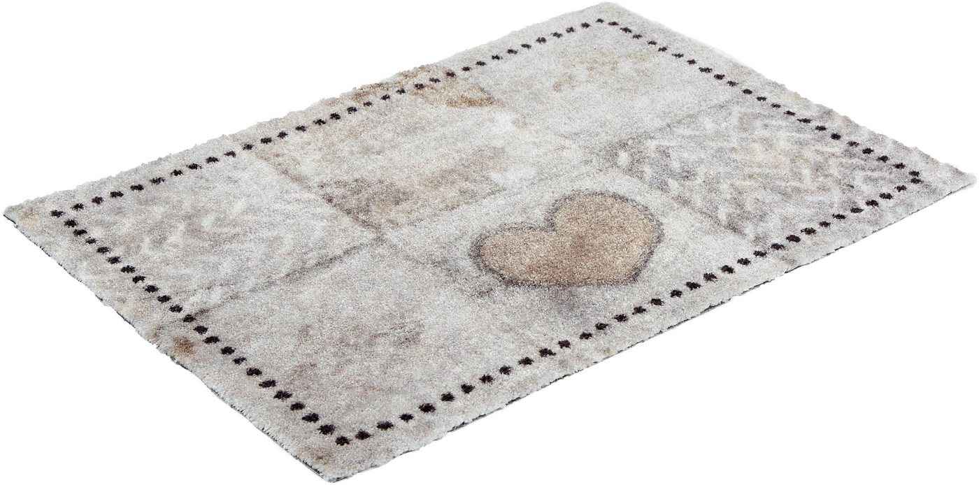 ASTRA Fußmatte Pure&Soft 017, rechteckig, Höhe: 7 mm, Sauberlaufmatte, weiche Oberfläche, waschbar, rutschfest Bild 4