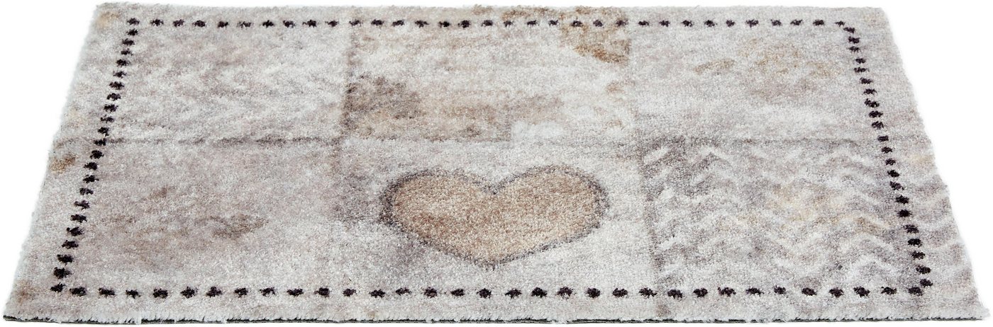 ASTRA Fußmatte Pure&Soft 017, rechteckig, Höhe: 7 mm, Sauberlaufmatte, weiche Oberfläche, waschbar, rutschfest Bild 5