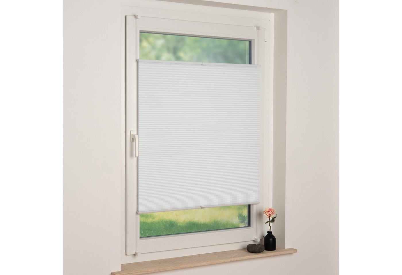 Liedeco Wabenplissee Liedeco® Wabenplissee – Tageslichtqualität, blickdicht, Lichtschutz, Klemmfix, Tageslichdurchlässig, blickdicht, Einfache Montage ohne Bohren Bild 2