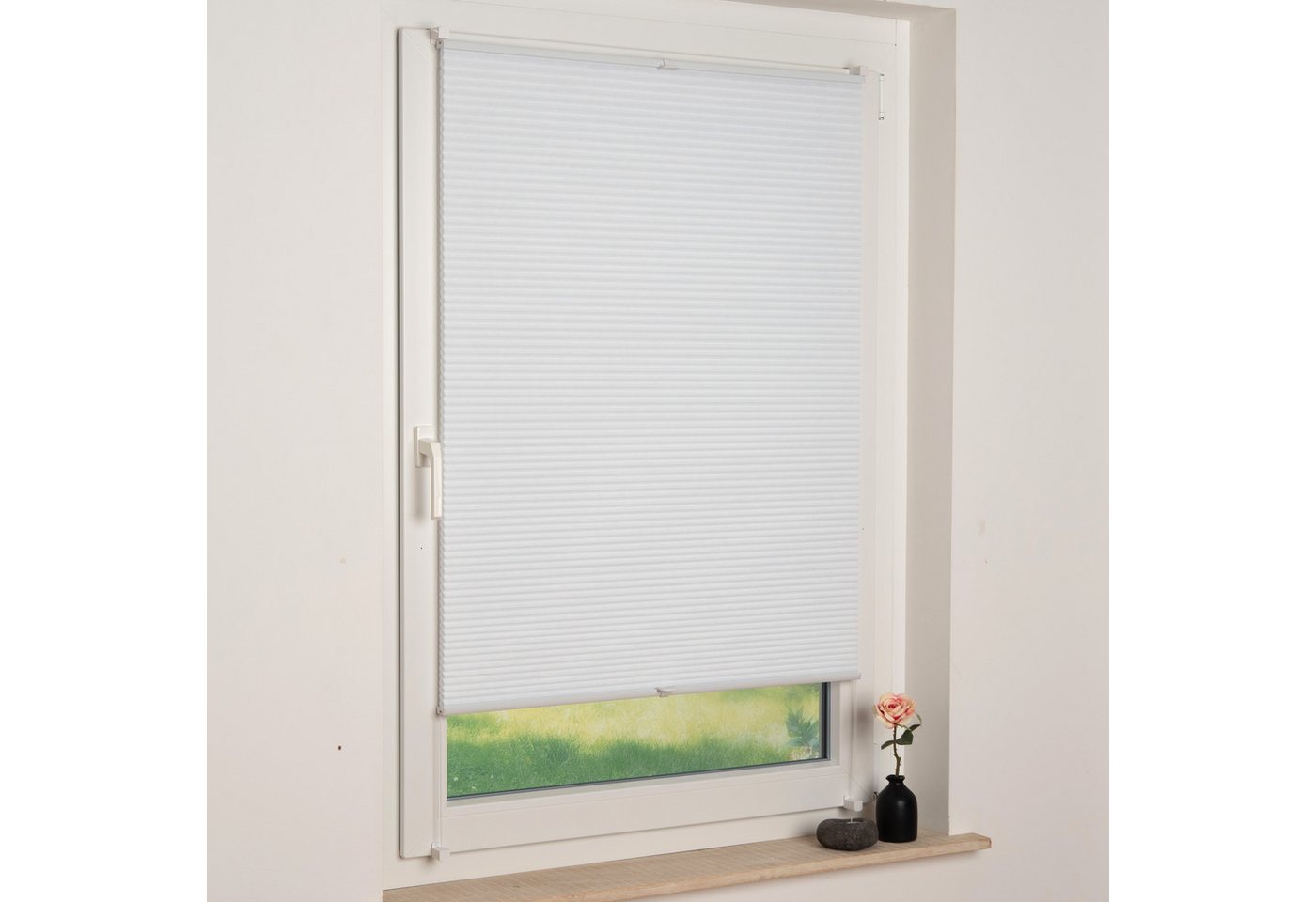 Liedeco Wabenplissee Liedeco® Wabenplissee – Tageslichtqualität, blickdicht, Lichtschutz, Klemmfix, Tageslichdurchlässig, blickdicht, Einfache Montage ohne Bohren Bild 3