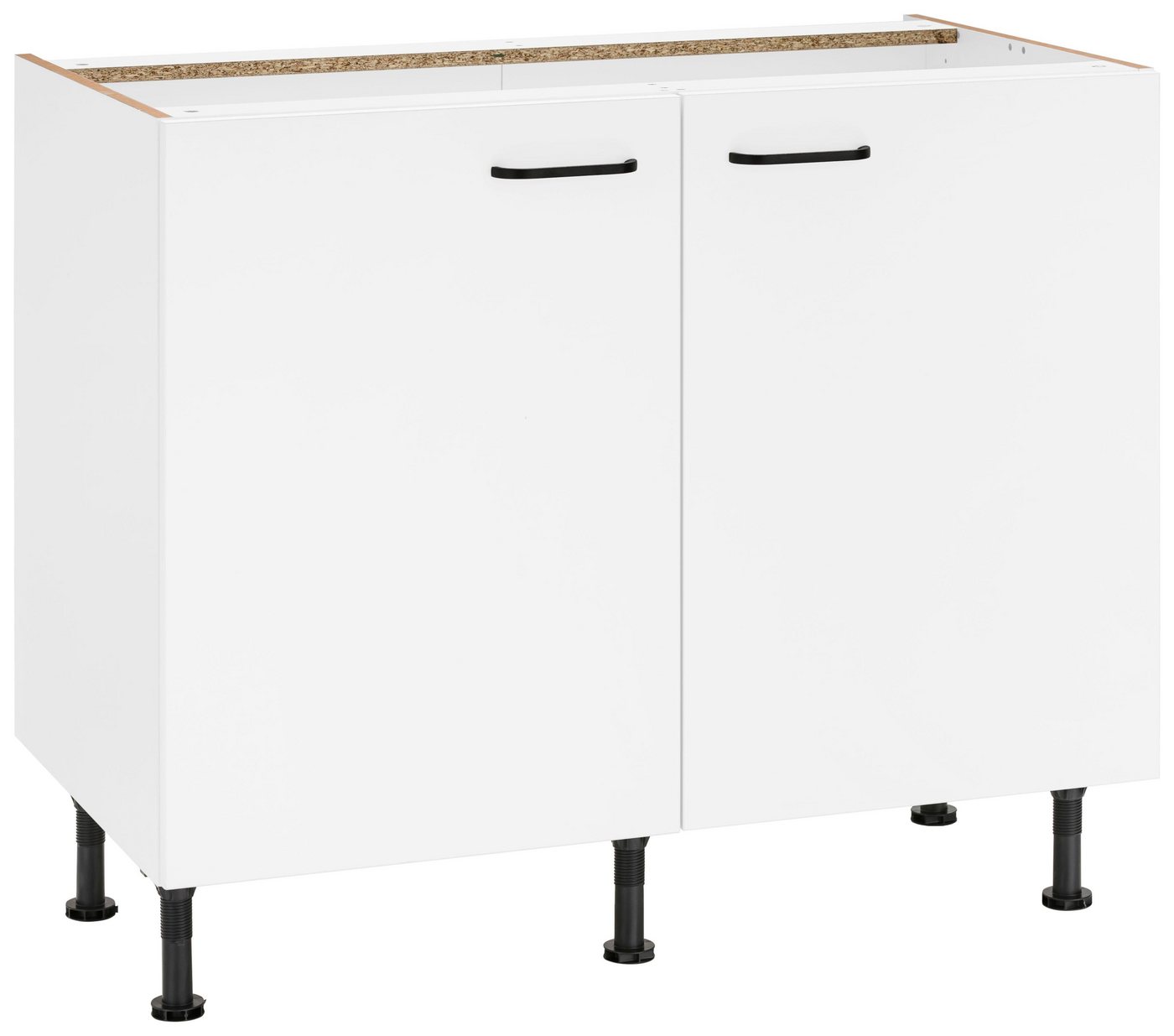 OPTIFIT Unterschrank Elga mit Soft-Close-Funktion, höhenverstellbare Füße, Breite 100 cm