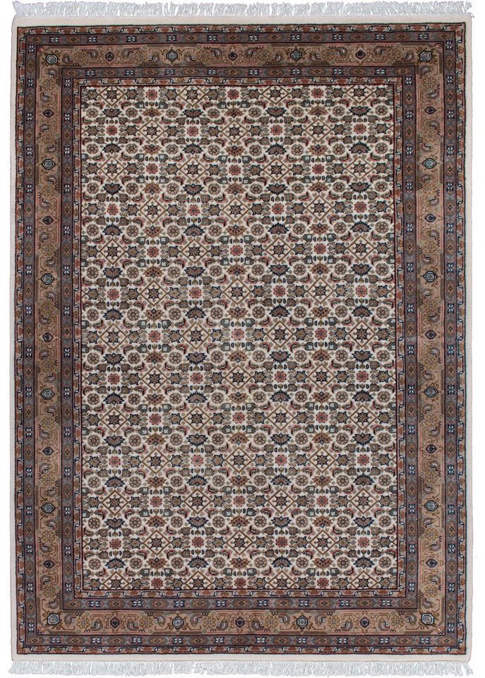 THEKO Orientteppich Benares Herati, rechteckig, Höhe: 12 mm, reine Wolle, handgeknüpft, mit Fransen Bild 3
