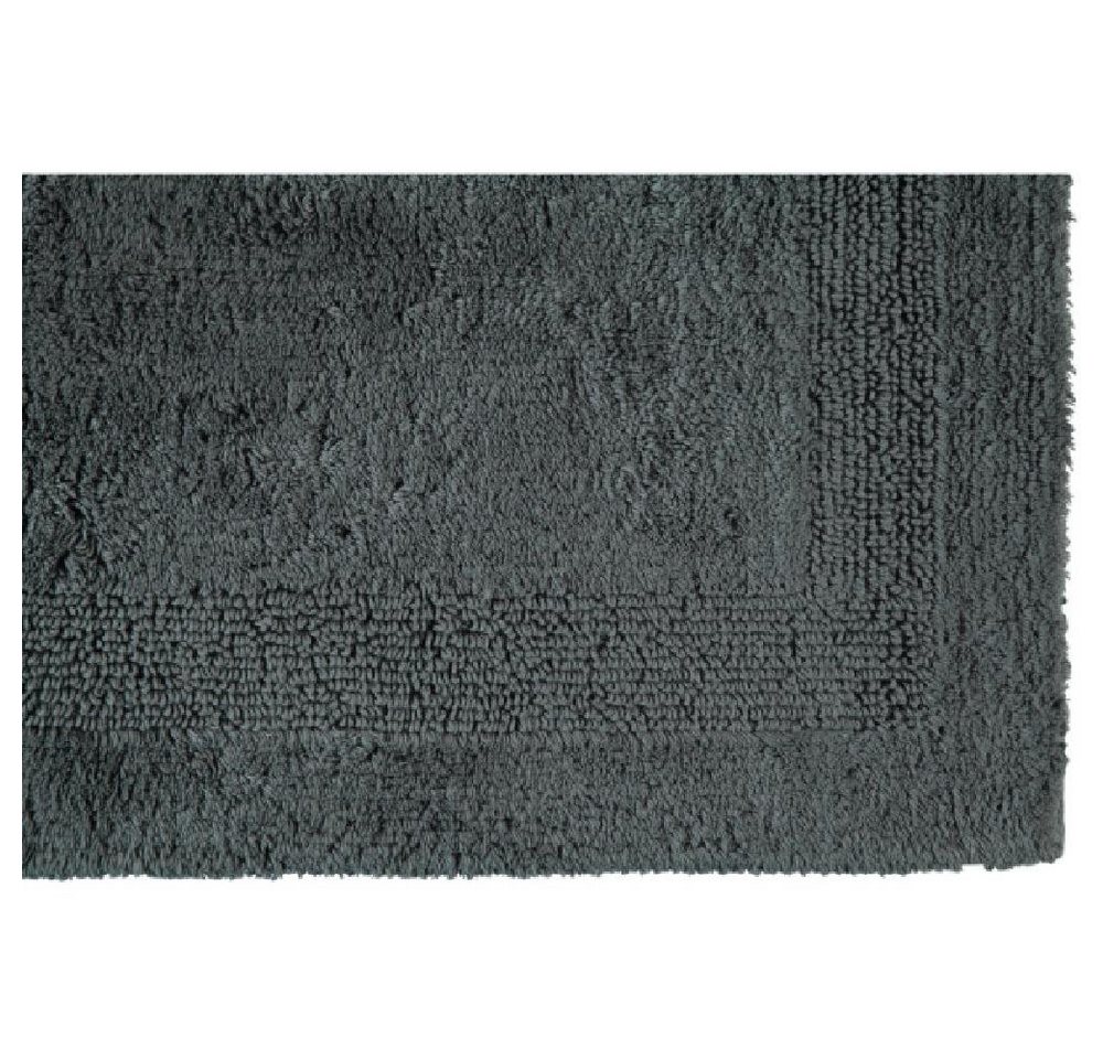 Cawö Badematte Wende-Badteppich Luxus Uni Anthrazit (70x120cm) Bild 4