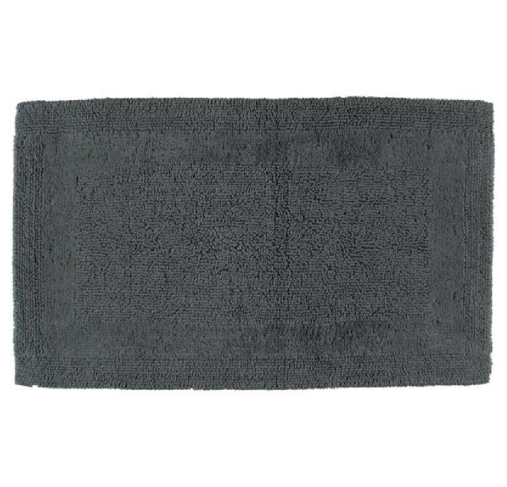 Cawö Badematte Wende-Badteppich Luxus Uni Anthrazit (70x120cm) Bild 5