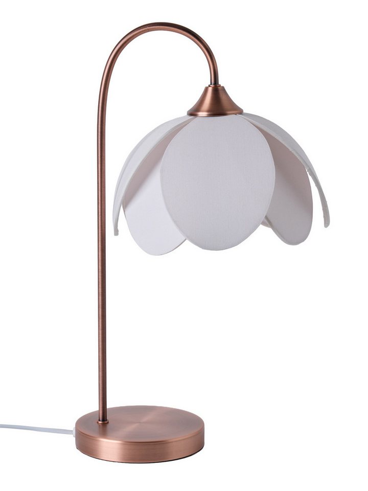 vertbaudet Nachttischlampe Tischlampe Blume mit Metallfuß Kinderzimmer