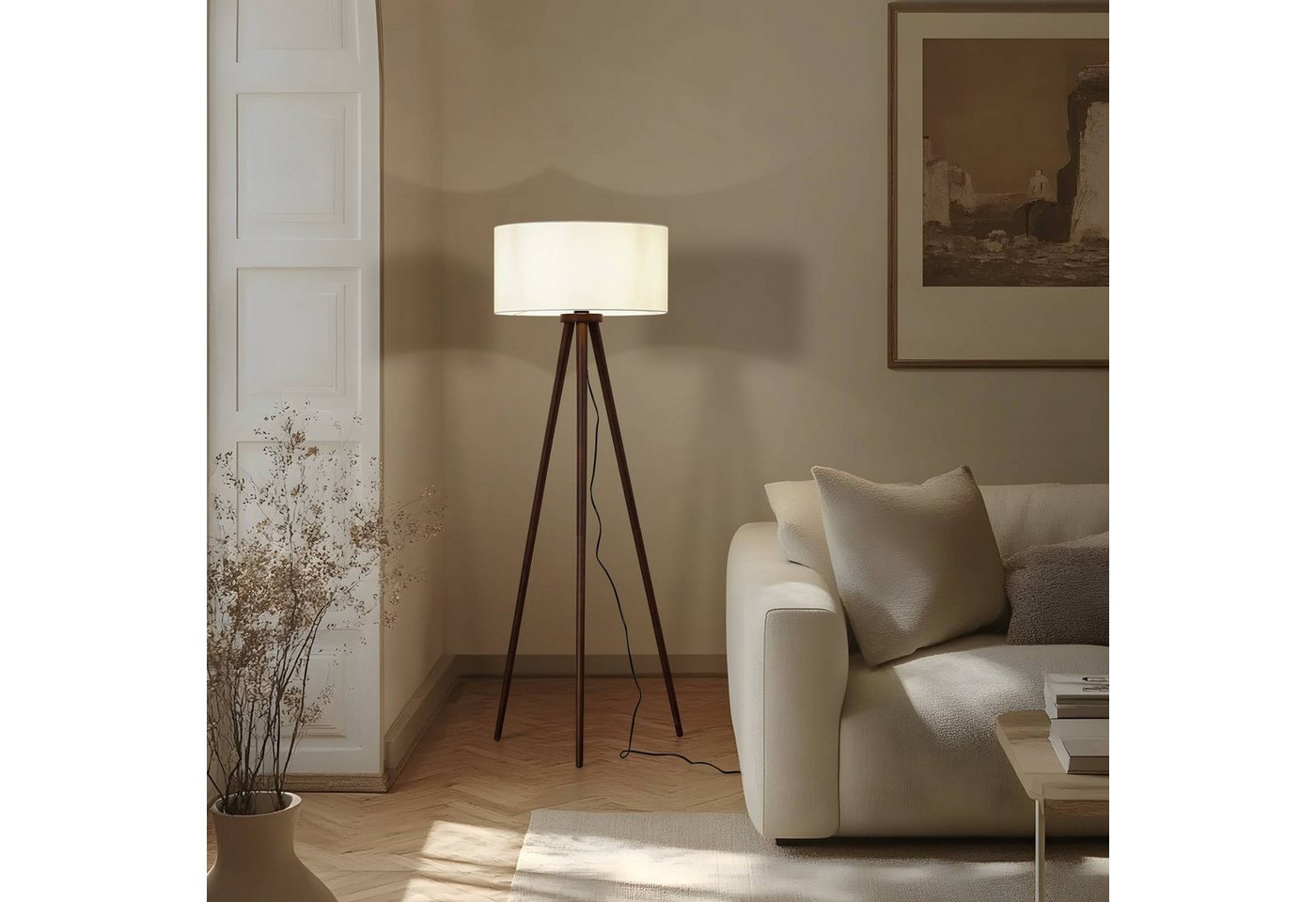Lindby Stehlampe Charlia, IP20, 1 x 15 W LED Bild 5