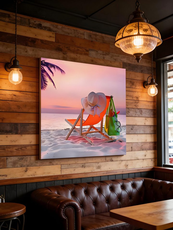 Luckice Bild mit Rahmen Wandbilder 30x40 cm Wohnzimmer Wanddeko Schlafzimmer, (Zimmerdeko Wandgemälde Zimmer Deko auf Wand Dekoration Wall Art Aquarell - Blumen - Kunst - Modern Wohnzimmer Aesthetic Room Decor Deko Zimmer)