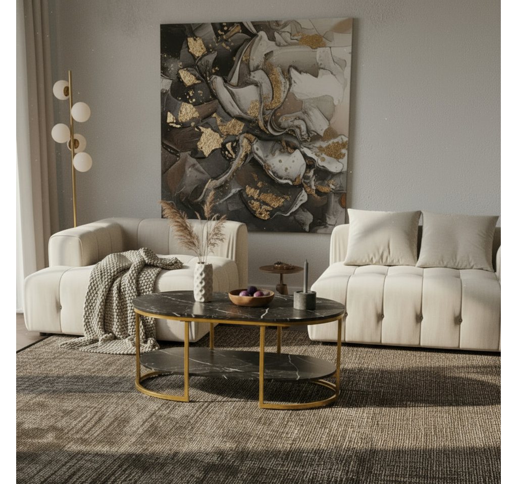 KADIMA DESIGN Wollteppich KOFEL Wohnzimmer Waschbar Schlafzimmer Wohnzimmerteppich Esszimmer, Läufer, Höhe: 9 mm, Beige, 80x150 cm, Esszimmerteppich Schlafzimmerteppich Waschbar Bild 3