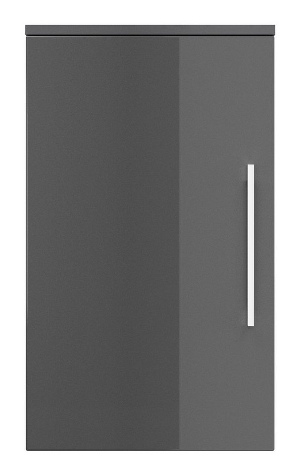 Magnolia Home Badmöbel-Set Hängeschrank Heron 40 cm Anthrazit