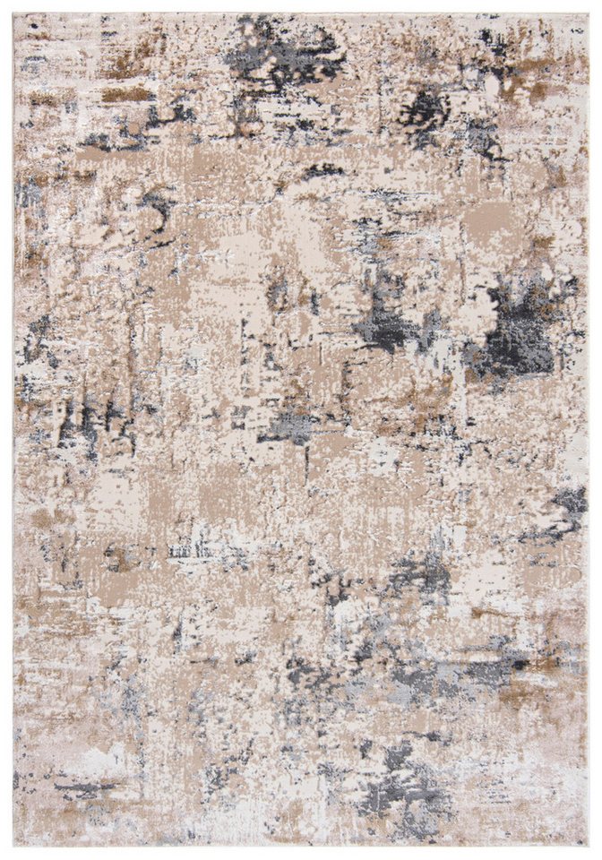 Mazovia Designteppich Modern Abstrakt Teppich für Wohnzimmer Schlafzimmer Büro - Kurzflor, 120 x 170 cm, Fußbodenheizung