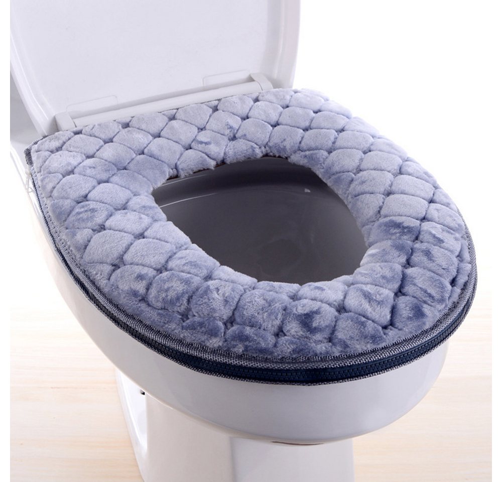 Cachito Soft-Toilettensitzerhöhung Winter Verdicken WC-Sitzkissen Waschbare Toilettensitzabdeckung
