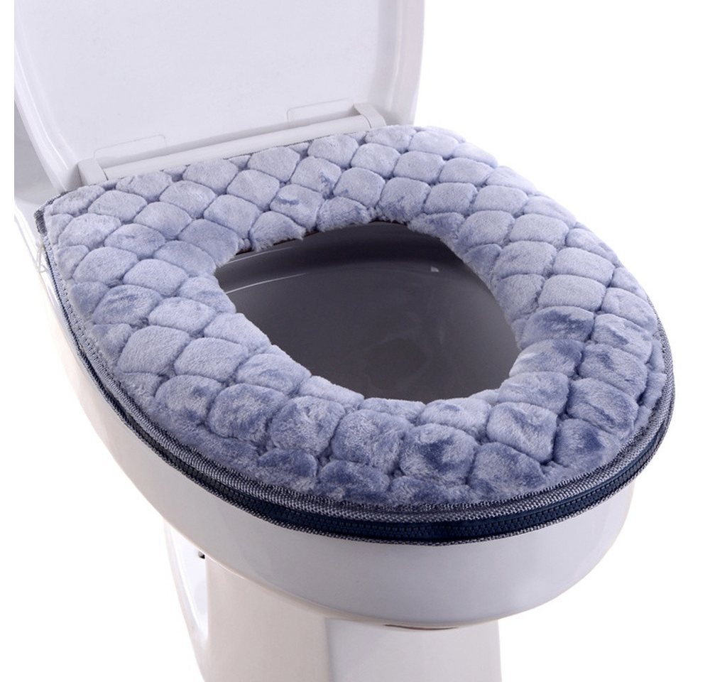 Cachito Soft-Toilettensitzerhöhung Winter Verdicken WC-Sitzkissen Waschbare Toilettensitzabdeckung Bild 2