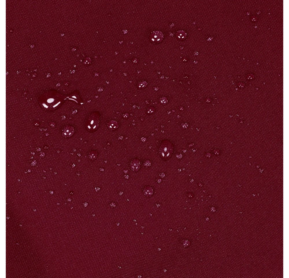 Detex Sitzauflage Boston, Stuhl 6er Set Wasserabweisend 43x39x5cm Waschbar Reißfest Rot Bild 5