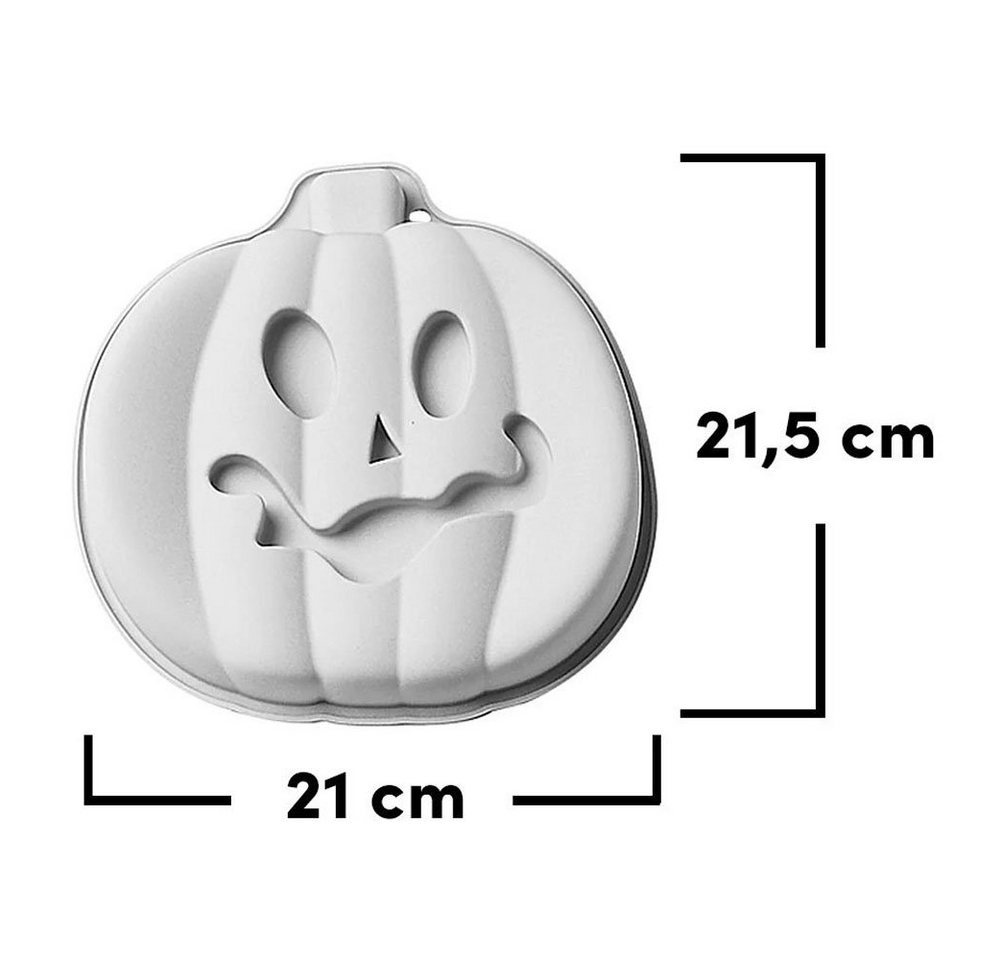 Metamorph Backform Kürbis Silikon Backform - Halloween deko Kuchen, Halloween deko Kuchen Bild 5