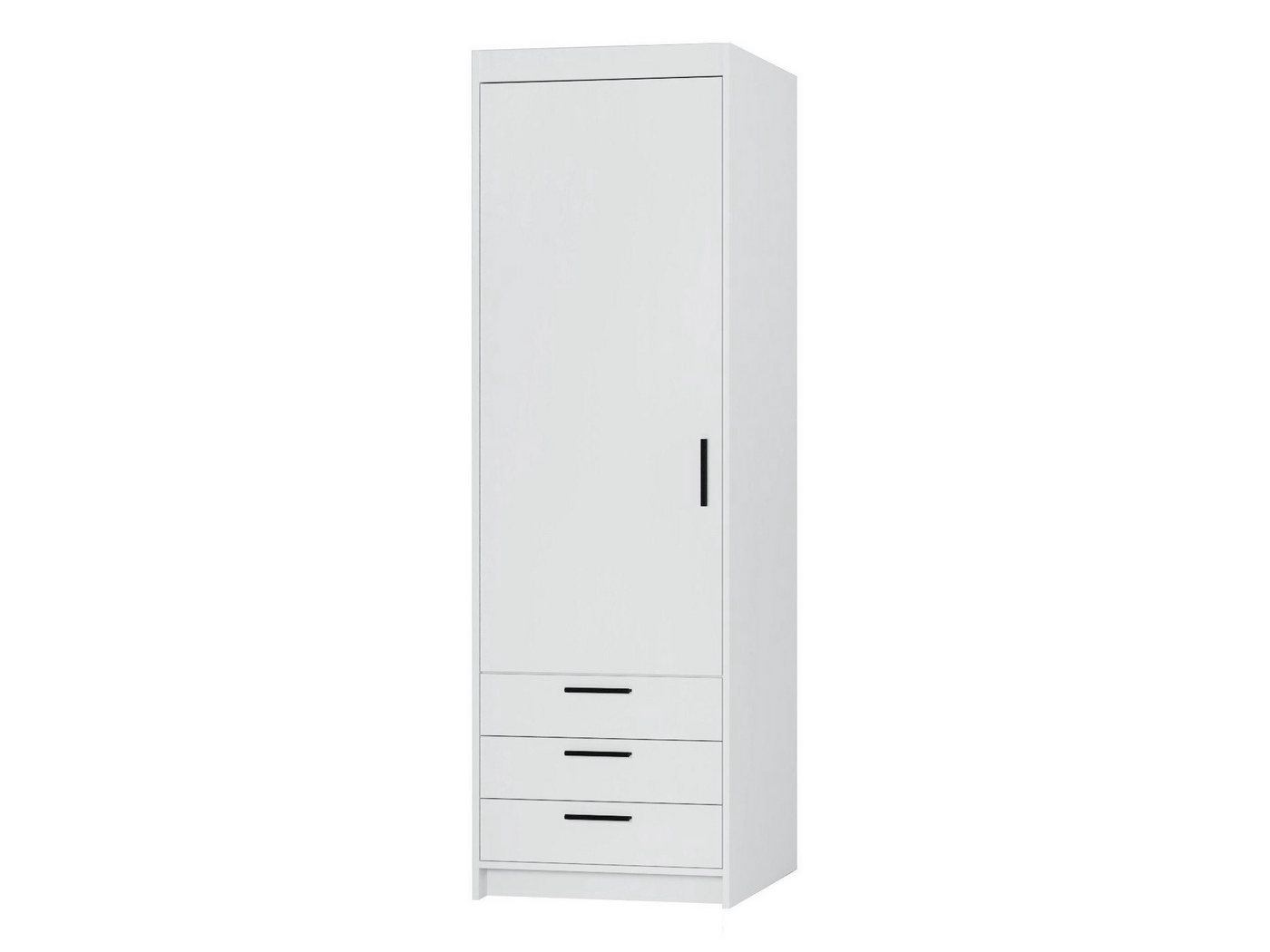 Beautysofa Drehtürenschrank ELENA 1D mit Schubladen Bild 2