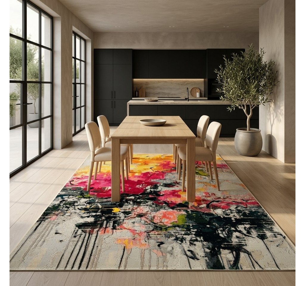 Pergamon Outdoorteppich In- & Outdoor Teppich Florida, Rechteckig, Höhe: 4 mm