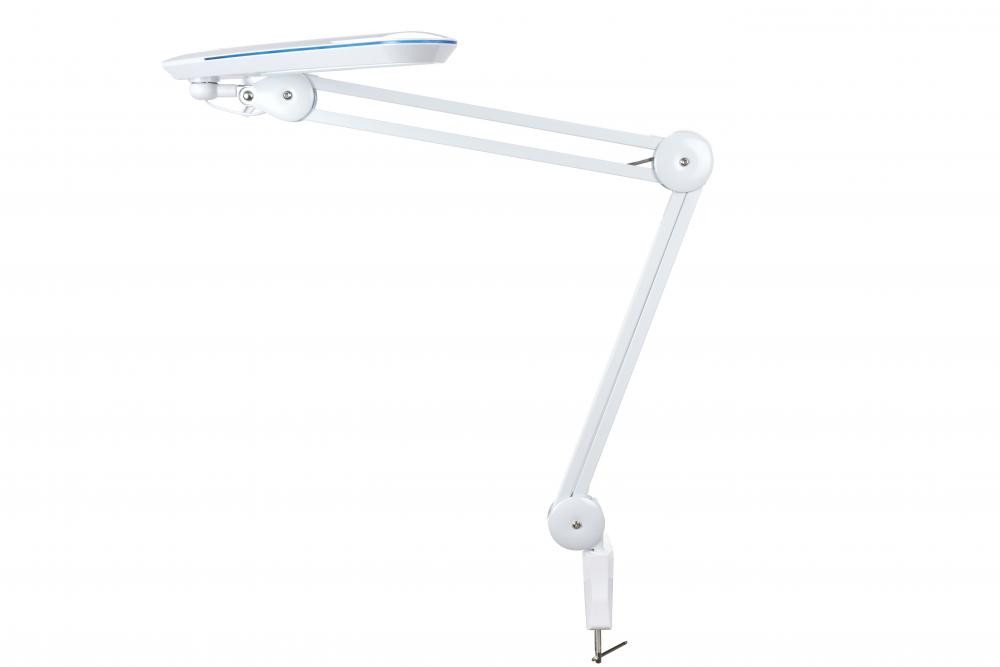 Semplix LED Arbeitslicht - LED Arbeitslampe weiß schwenkbar / dimmbar / Tischklemme Bild 5