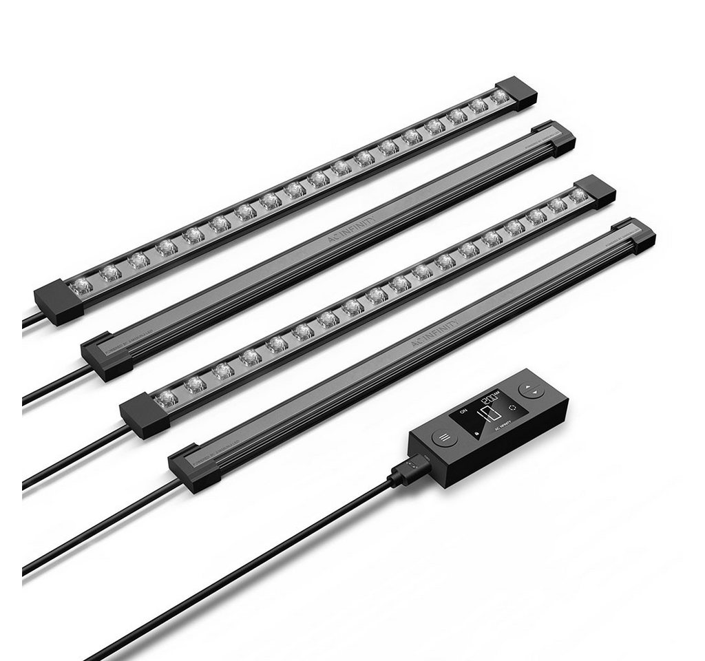 AC INFINITY Pflanzenlampe AC Infinity IONBEAM S16 Vollspektrum LED Leiste 42W, LED fest integriert, Vollspektrum, 4x LED Leiste mit Samsung LM301H EVO Bild 4