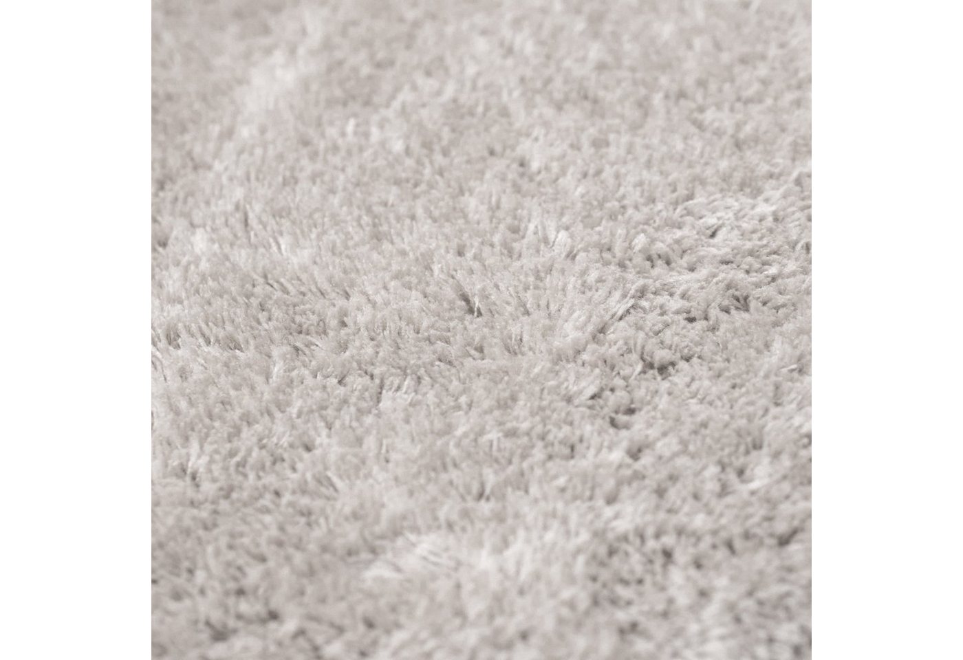 Carpetia Teppich Badezimmer Teppich mit abgerundeten Ecken, waschbar, in sand, rechteckig, Höhe: 16 mm