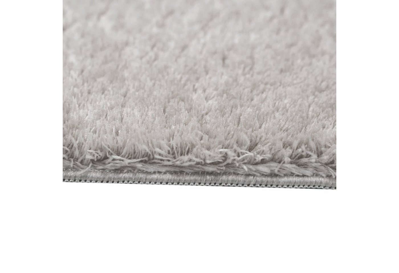 Carpetia Teppich Badezimmer Teppich mit abgerundeten Ecken, waschbar, in sand, rechteckig, Höhe: 16 mm Bild 2