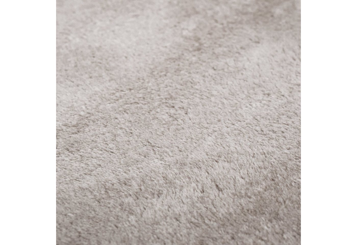 Carpetia Teppich Badezimmer Teppich mit abgerundeten Ecken, waschbar, in sand, rechteckig, Höhe: 16 mm Bild 3