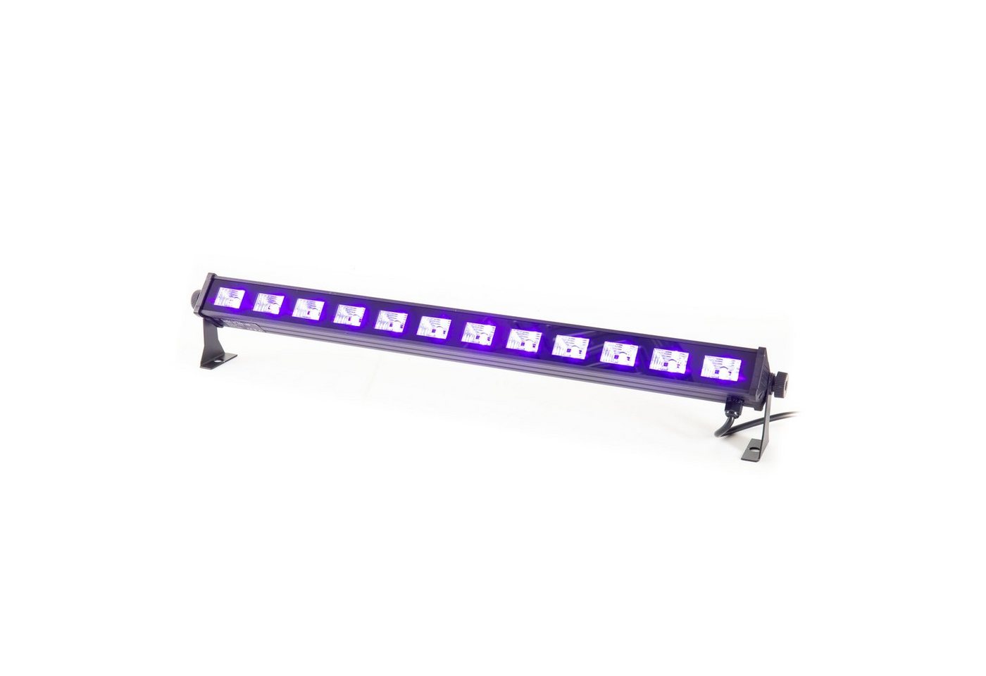 lightmaXX LED Scheinwerfer, Nano UV BAR LED, Schwarzlicht, 12x 3 Watt UV LEDs Bild 5