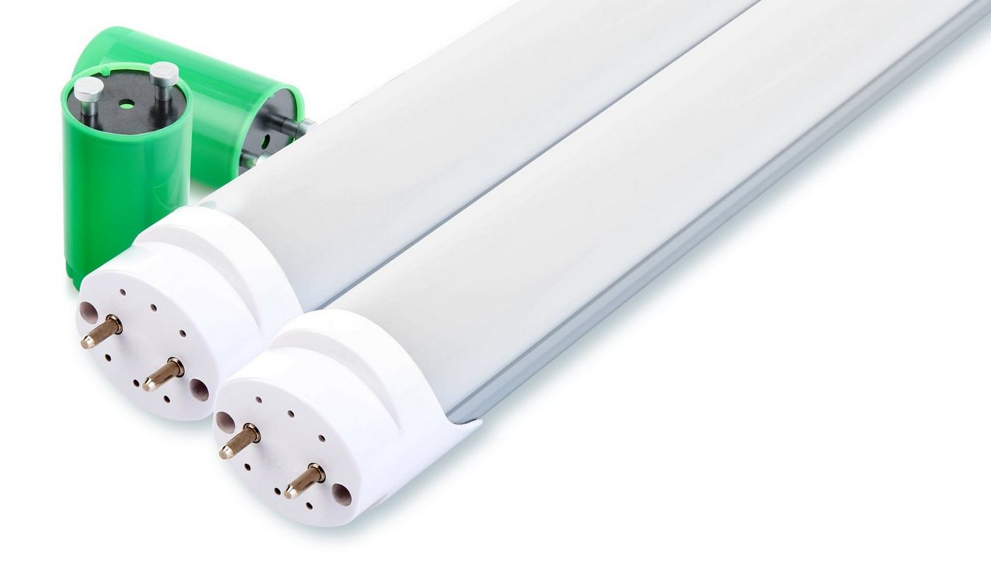 Showlite LED-Leuchtmittel LED Röhre 120 cm - 1790 Lumen, 4500 Kelvin, Tageslichtweiß, 18 W, G13, 2 St., Tageslichtweiß, Länge: 1200mm, Durchmesser: 26mm Bild 4